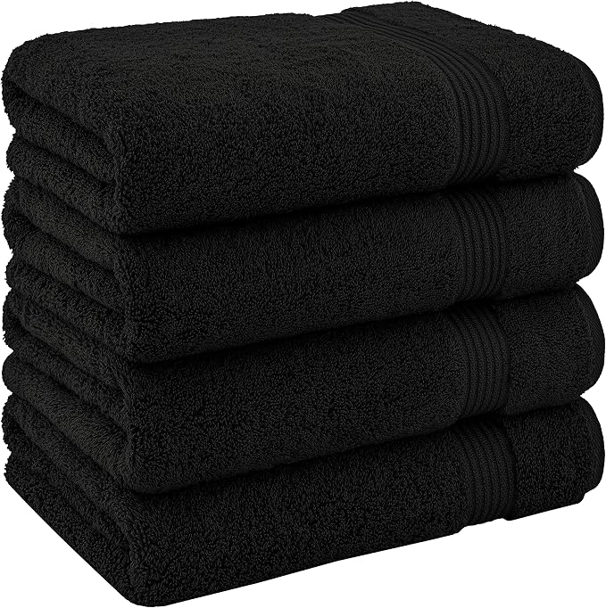 Cotton Paradise 4 Piece Turkish Bath Towels - Image 4