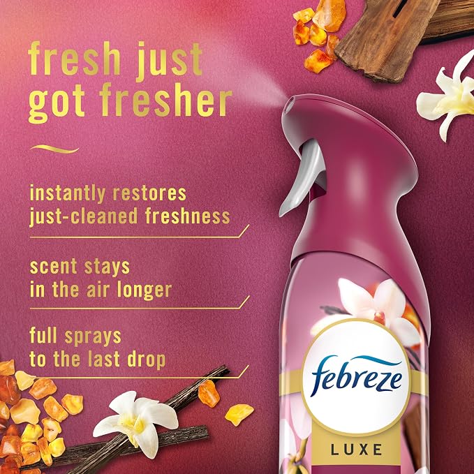 Febreze Air Mist, Air Freshener Spray, Odor Fighting Room Spray, Deodorizer - Image 3