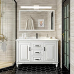 33.5 Inch Brushed Nickel LED Bathroom Vanity Light, 18W 4000K Natural White - Image 7