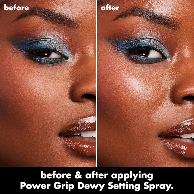e.l.f. Power Grip Dewy Setting Spray, Ultra Fine Mist Made - Image 3