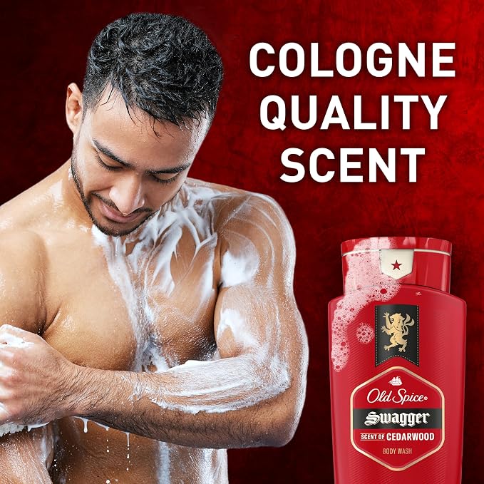 Old Spice Refreshing Body Wash for Men, 3X Defense, 24/7 Shower Fresh - Image 4