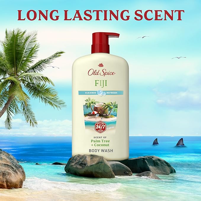 Old Spice Body Wash for Men, 24/7 Shower Fresh - Image 6