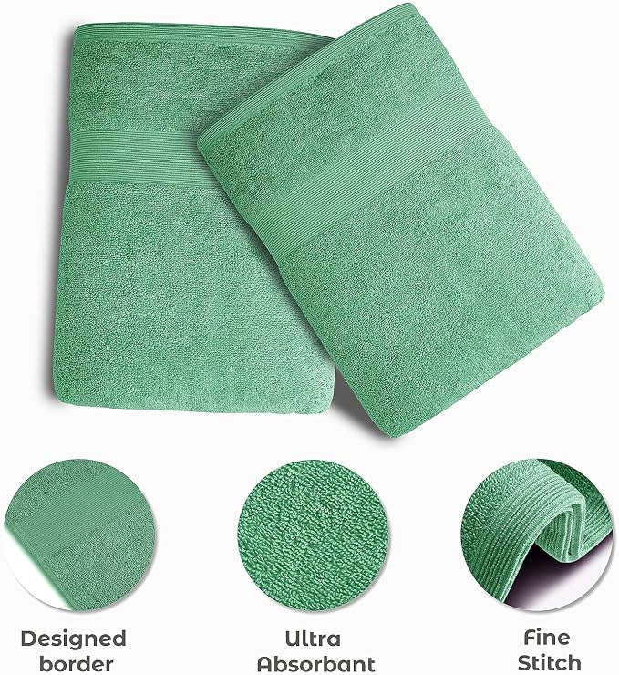 Softolle Luxury Bath Towels Set of 4 | Towels - Image 3