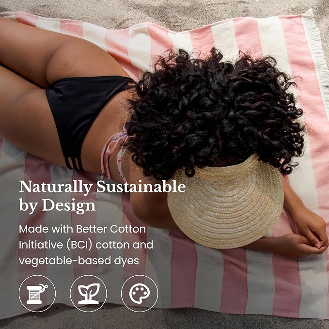 Lightweight Turkish Beach Towel - Image 4