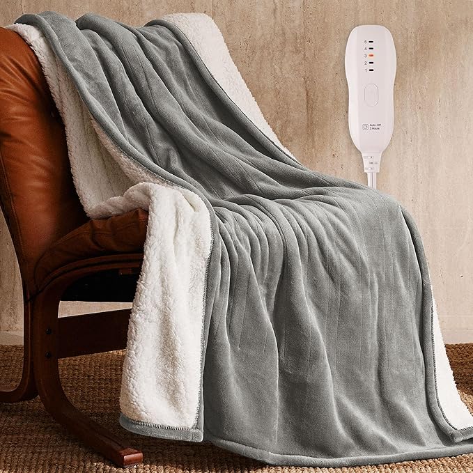 JET'S HOME Heated Blanket 50"x60" by Jetshome