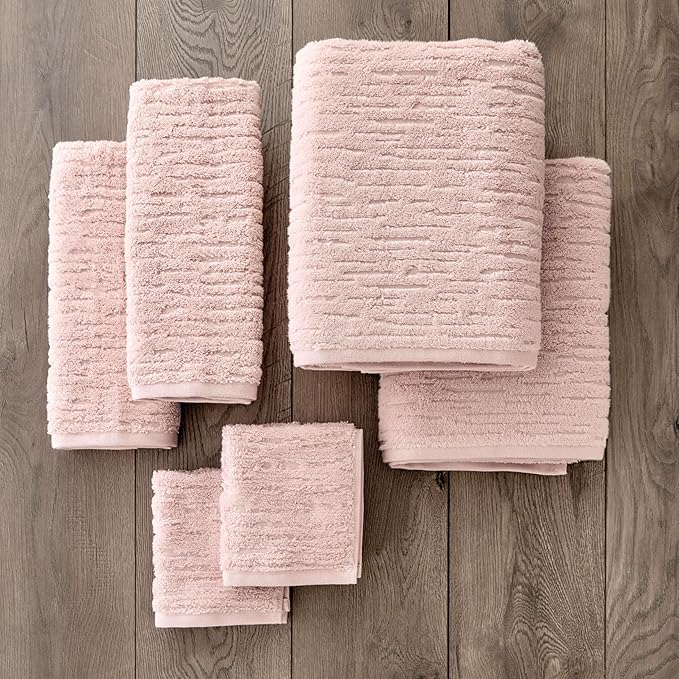 SKL Home CloudSoft 100% Cotton Luxury 4-Piece Washcloth Set, 520 GSM, Ultra - Image 6