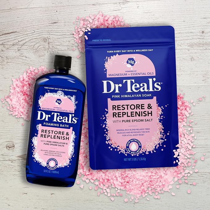 Dr Teal's Epsom Salt Magnesium Soak, Restore & Replenish - Image 7
