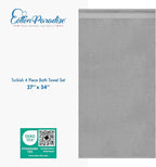 Cotton Paradise 4 Piece Turkish Bath Towels - Image 4