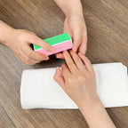 6-Pack Large Square Sponge Nail Buffer Block, 4-Way Nail File and Buffer - Image 3