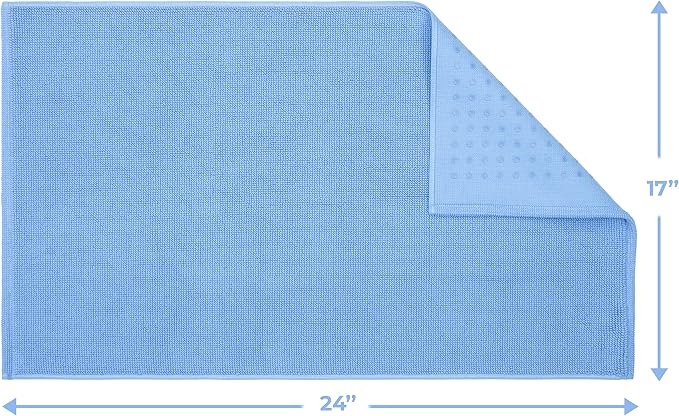 Cotton Paradise 100% Cotton Non Slip Bath Mats - Image 3