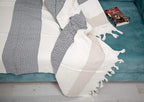 Bersuse 100% Cotton Aspendos XL Throw Blanket - Image 4