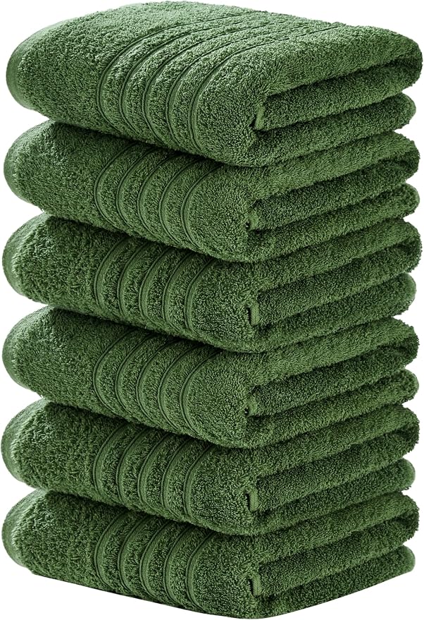 Aibaser Towels 6 Pack Bath Towel by Aibaser
