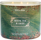 Bath & Body Works White Tea & Sage 3-Wick Candle by BathBodyWorks