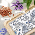 Lavender Eye Pillow for Relaxation, Sleep – Weighted Eye Mask for Headache - Image 5