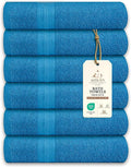 Medium Bath Towels Pack of 6 – 24x48 Inches – Soft, Quick Dry & Highly by ASTILTEXCottonTowels