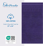 Cotton Paradise 4 Piece Turkish Bath Towels - Image 4