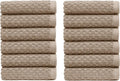 COTTON CRAFT Euro Spa Waffle Wash Cloth by COTTONCRAFT
