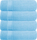 BELZZI Home Ultra Soft 4 Pack Oversized Bath Towel Set 27x54, Cotton Compact by Unknown