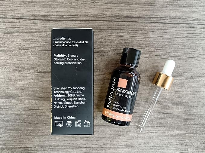 Frankincense Essential Oil 30ML/ 1.01FL.OZ, MAYJAM Pure Aromatherapy - Image 9