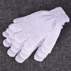 Hotop 4 Pairs Shower Gloves Scrubbing Gloves Dual-Sided Exfoliating Glove Body - Image 6
