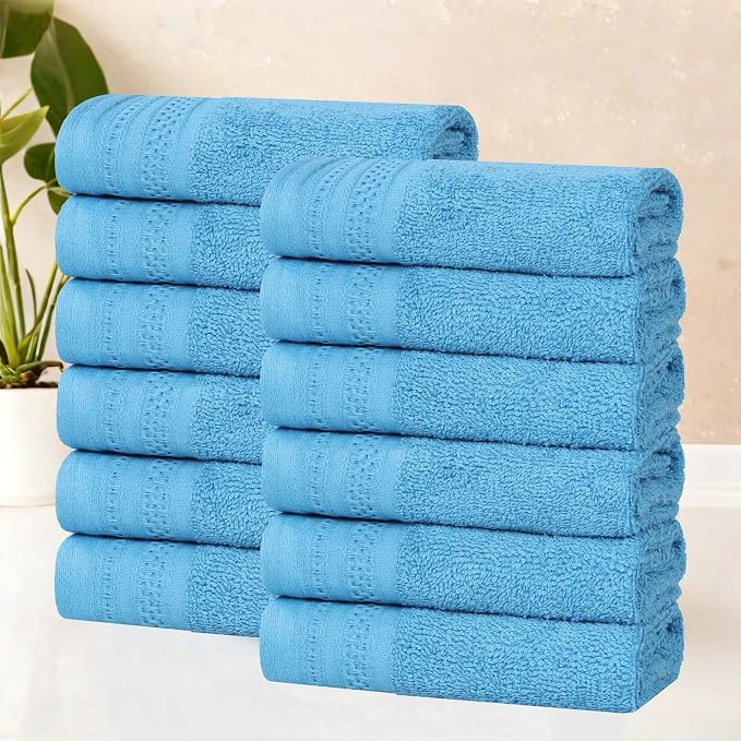 Superior Honeycomb Cotton Medium Weight Towels, by SUPERIOR