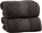NY Loft 100% Cotton 2 Pack Bath Sheet Towel Set | Absorbent Quick-Dry Oversize by NYLoft