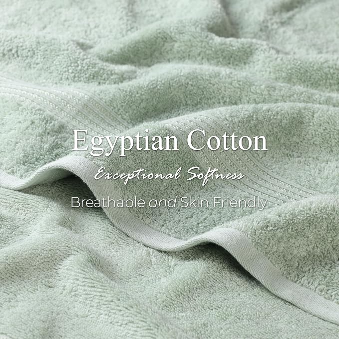 Superior Egyptian Cotton 3-Piece Towel Set, Basic Towels - Image 7