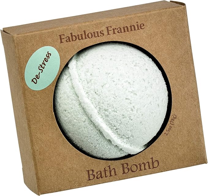 Fabulous Frannie De-Stress Natural, Handmade Bath Bomb Set, Rich in Essential by Fabulous+Frannie