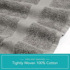 Pleasant Home Bath Towels Set of 6 100% Cotton, 515 GSM | Lightweight, Soft & - Image 6