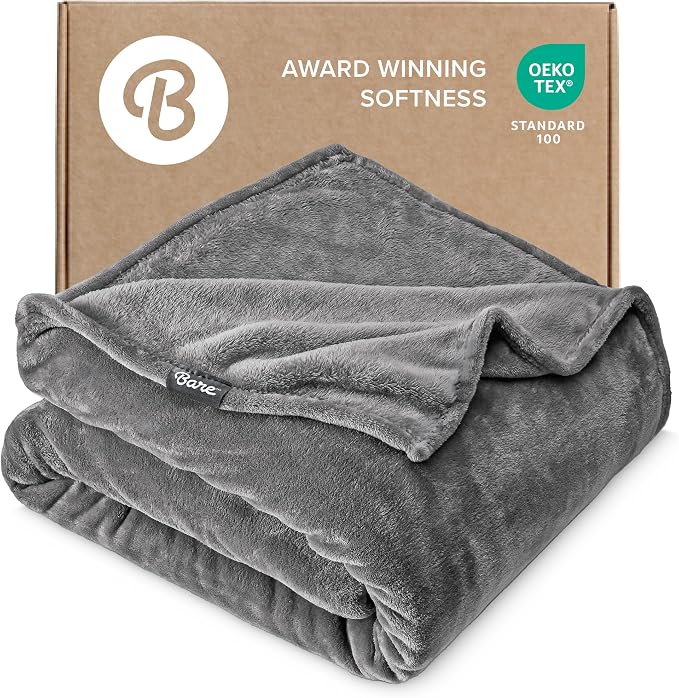 Bare Home Fleece Blanket by BareHome