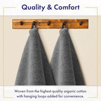 Alusa Home 100% Organic Luxury Bath Sheets - Image 4
