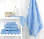 Cotton Paradise 6 Piece Towel Set 100% Cotton Soft Absorbent Turkish Towels - Image 2