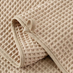 MICROFI New Microfiber Waffle Bath Towels, 2 Pieces, Fast Drying, Lint Free 430 - Image 3