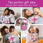 Mothers Day Spa Gift Set for Women – Rose & Jasmine Candle Gift Set - Image 6