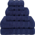 American Soft Linen Luxury 6 Piece Towel Set, 2 Bath Towels 2 Hand Towel 2 by AmericanSoftLinen