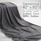 American Soft Linen 100% Cotton 600 GSM Turkish 40x80 Oversized Bath Towel Sheet - Image 2