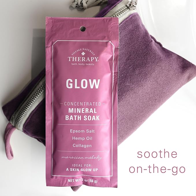 Village Naturals Therapy Glow Concentrated Mineral Bath Soak, Moroccan Melody - Image 7