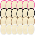Boao 24 Pcs Loofah Pack Loofah Pads Bulk by Boao