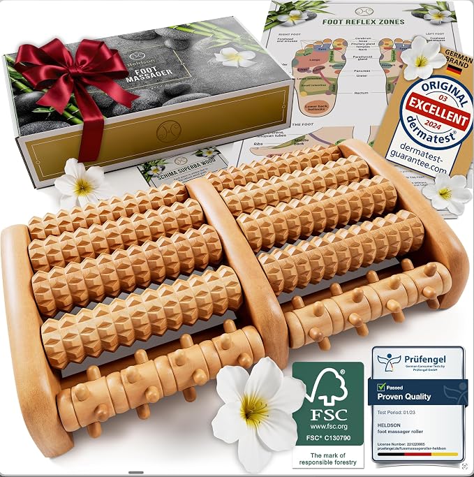 HELDSON® Foot Massager Roller Plantar Fasciitis Pain Relief by Unknown