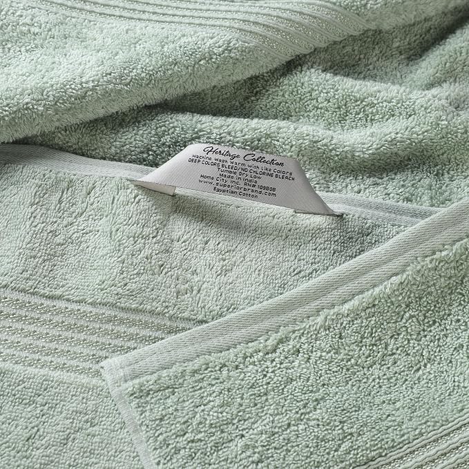Superior Egyptian Cotton 6-Piece Towel Set, Bathroom Essentials, Towels - Image 6