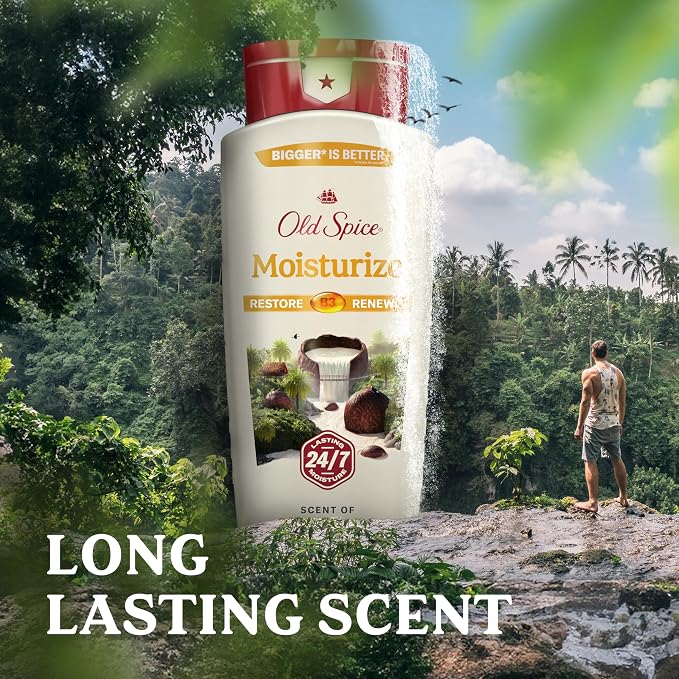 Old Spice Cleansing Body Wash for Men, 24/7 Shower Fresh - Image 6