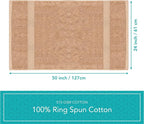 Pleasant Home Bath Towels Set of 6 100% Cotton, 515 GSM | Lightweight, Soft & - Image 8