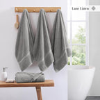Lane Linen 100% Cotton Bath Sheets Set of 4 - Image 3