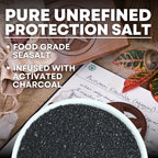 Black Salt for Protection Rituals & Wiccan Spells, Handcrafted Negative Energy - Image 3