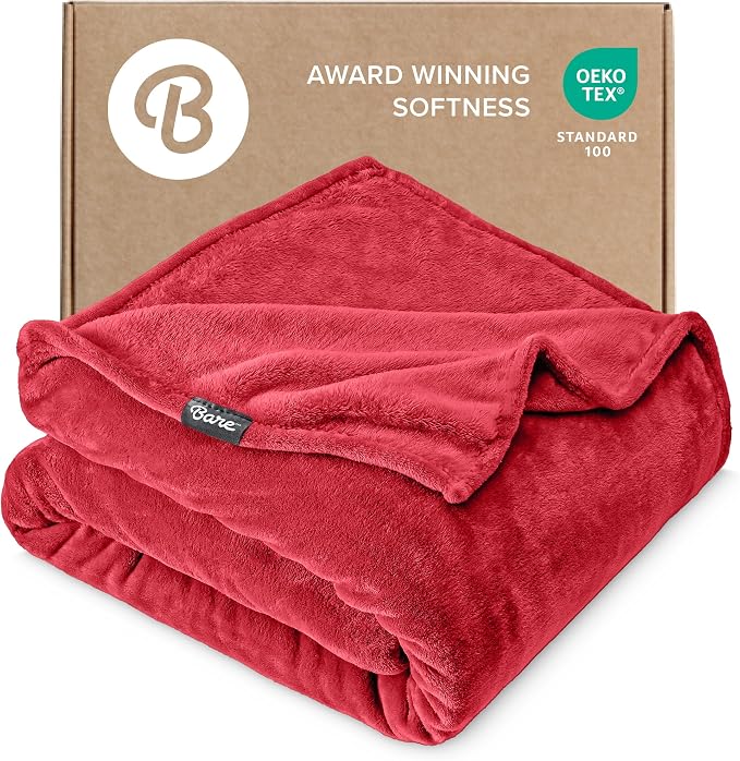 Bare Home Fleece Blanket by BareHome