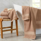 NY Loft 100% Cotton Towel Set 6 Piece Towel Set | Super Soft & Absorbent - Image 8