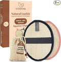 L'Exfose Organic Natural Loofah Body Scrubber by LEXFOSE