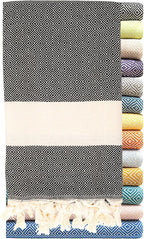 Turkish Beach Towel Oversized Clearance XL 40x71- Sand Free by RaySilver