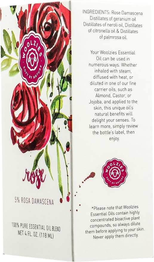 Woolzies Best Natural Rose Essential Oil Blend 4 Oz - Image 4