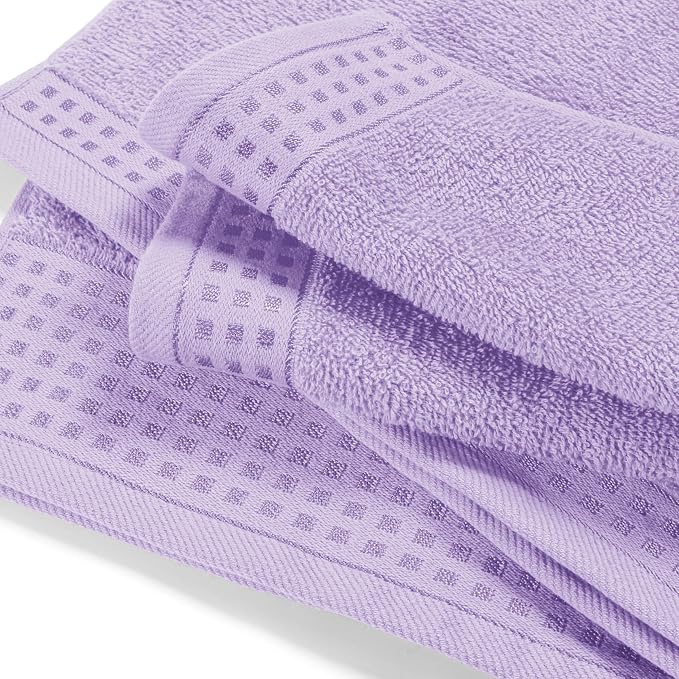 GLAMBURG Ultra Soft 4 Pack Oversized Bath Towel Set 27x54 inches, 100% Cotton - Image 2